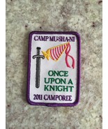 Girl Scout Activity Patch Fall Camporee Once Upon a Knight Camp Mu-Sha-N... - €5,91 EUR