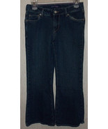 EXCELLENT GIRLS Levi&#39;s 517 flare fit  ADJUSTABLE WAIST BLUE JEANS   SIZE... - $442.10 MXN