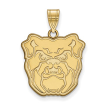 SS w/GP Butler University Large Heavy Pendant - £64.33 GBP