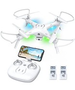 Drones with Camera for Adults/Kids/Beginners-1080P 120° Wide-Angle Drone... - £81.14 GBP