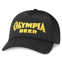 Olympia Beer Foamy Valin Snapback Hat Black - £29.71 GBP