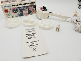 Vintage Pollenex Deep Heat Vibrating Massager Model HM-10A4 Tested - $417.65 MXN
