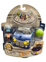 Squinkies Low Ride Car Vehicle  3 Squinkies, 3 Capsules, 1 Case NEW Pit ... - $19.79