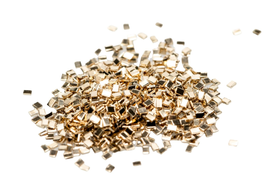 Yellow Silver Chip Hard Solder 3 Grams (~2000 Pcs) Matched Gold-Filled 0.5 X 1.0 - £19.18 GBP