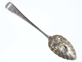 c1799 Richard Crossley Georgian Sterling silver Berry Spoon - $306.90