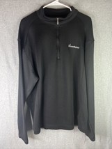 Nike Golf Diventures Men’s XL 1/2 Zip Pullover High Quality Long Sleeve Black - £18.67 GBP