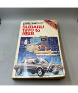 1970-1988 SUBARU CHILTON REPAIR MANUAL TUNE UP GUIDE BOOK USED - $16.09 CAD