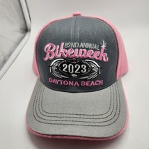 82nd Annual Bike Week Daytona Beach Bike Week 2023 Hat Pink, NWT motorcycle - £4.49 GBP