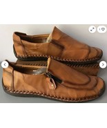 Mens Casual Loafers Slip On Smart Leather Shoes Moccasins Driving Size 43 - $910.78 MXN