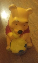 Disney Winnie the Pooh Eating Hunny Ceramic Bank Honey Cute - $15.99
