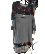 LuLaRoe Irma Lot of 2 Womens S Shirt NWT Cassette Print - $23.06 CAD