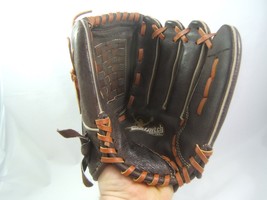 Rawlings Brown Leather 12&quot; RHT Fast Pitch Softball Glove - £18.11 GBP