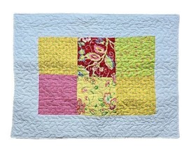 C and F ~ AUBREY ~ Multicolored ~ Quilted ~ 20 x 26 Standard Pillow Sham - £22.07 GBP