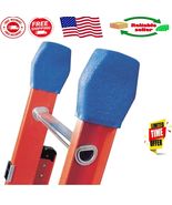 Blue Fiberglass Extension Ladder Protectors - Built for Stability and Sa... - $437.59 MXN