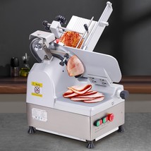 550W Commercial Meat Slicer with 12&quot; Carbon Steel Blades, Adjustable Thi... - $11,005.10 MXN