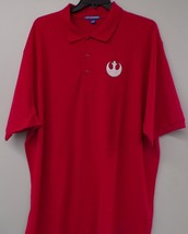 Star Wars Rebel Alliance Embroidered Mens Polo XS-6XL, LT-4XLT New - $25.07+