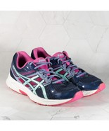Asics Womens Gel Contend 3 T5F9Q Blue Running Shoes Sneakers Size 11 - $726.15 MXN