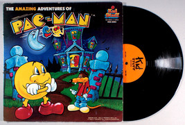 Pac-Man - The Amazing Adventures of (1982) Vinyl LP • Video Game Theme, Ghosts - $32.61