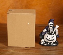 AirAds Dollhouse 1:12 Scale Dollhouse Miniature Halloween Resin Skeleton Present - £12.14 GBP+