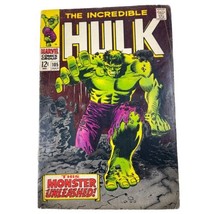 The Incredible Hulk 105 Marvel Comics 1968 - 1st App of Missing Link Sliver Age - £51.81 GBP