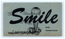 Vintage Craine Silos Advertisement - $14.85