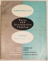 1961 Chevrolet Parts and Accessories Catalog OEM Original Excellent Condition - £43.07 GBP