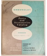 1961 Chevrolet Parts and Accessories Catalog OEM Original Excellent Cond... - $55.00