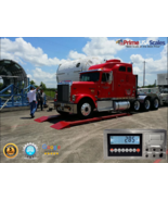 Prime PS-923 Axle Truck Scale 7&#39;x30&quot; Platform 80,000 lb w/ Indicator + P... - £3,380.54 GBP