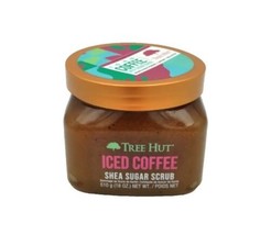 Tree Hut Iced Coffee Shea Sugar Scrub Shower Bath Body Scrub Skin Exfoliation - £15.56 GBP