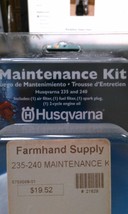 HUSQVARNA 575956801; 235, 240; AIR AND FUEL FILTERS, OIL AND SPARK PLUG - $21.95