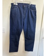 Bulwark Blue Denim Fire Flame Resistant Denim Straight Jeans Size 42X32 - $58.39 CAD