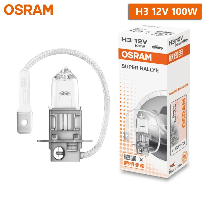 OSRAM 12V Light  osram H7 H1 H4 H3 Lamp 3200K 55W 80W 100W Auto Headlight Car Ha - £109.22 GBP
