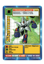 Digimon CCG Battle Card Starmon St-26 1st Edition Bandai 1999 Starter NM-MT - £1.55 GBP