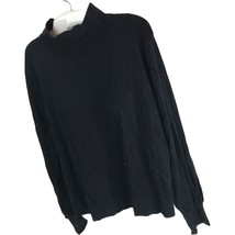 Topshop Sweater Blouson Sleeve Funnel Jumper Pullover Knit  Women&#39;s 12 b... - £10.94 GBP