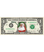 Santa Claus on a REAL Dollar Bill Money Cash Collectible Memorabilia Chr... - $161.59 MXN