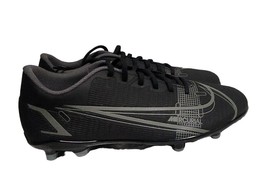 Nike Vapor 14 Club FG MG CU5692-004 Mens Size 7 Black Iron Grey Soccer Cleats - $59.39