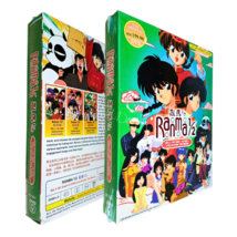 DVD Anime Ranma 1/2 TV Series Vol.1-161 End + 12 OVA + Live Action Movie Eng Dub - £40.09 GBP