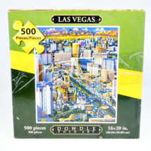Las Vegas Puzzle DOWDLE 500 Piece Jigsaw City Toy Game - $12.22