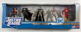 Set of 5 Micro Collection DC Justice League 2.5&quot; Figures Mattel - £10.85 GBP