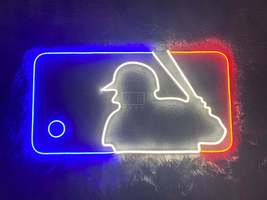 MLB Logo | LED Neon Sign - £134.32 GBP+