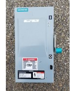 SIEMENS CANADA ID361 30A 600V 3-Poles Fusible Industrial Duty Switch - $179.64