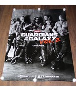 Guardians Of The Galaxy Vol. 2 Movie Poster Double Sided 2016 May-5-17 P... - $54.99