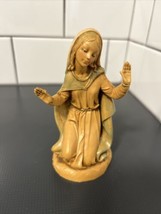 Vintage Fontanini Depose Italy Kneeling Mary Mother 1983 Nativity Figuri... - $16.00