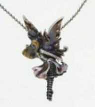 AMY BROWN ACCESSORY SWEET FAIRY NECKLACE PENDANT NICE - $17.99
