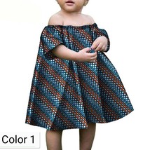 Free Shipping 100% Cotton Wax Printing African Girl’s Skirt for Summer 1... - £44.28 GBP