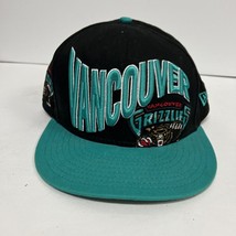 Vancouver Grizzlies New Era Hardwood Classics Snapback Hat Cap NBA Spell Out - £38.93 GBP