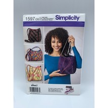 Simplicity Fashion Handbag Sewing Pattern 1597 - uncut - $11.87