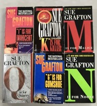 Sue Grafton M Is For Malice I Is For Innocent K Is For Killer N Is For Noose  X6 - £13.48 GBP
