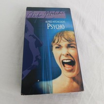 Psycho 1960 VHS 1999 Rated R 109 Minutes Black &amp; White Hitchcock Perkins Leigh - £12.17 GBP