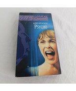 Psycho 1960 VHS 1999 Rated R 109 Minutes Black &amp; White Hitchcock Perkins... - £12.19 GBP